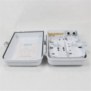 China FTTB FTTX 16 Core Fiber Optic Distribution Box , Fibre Wall Box factory