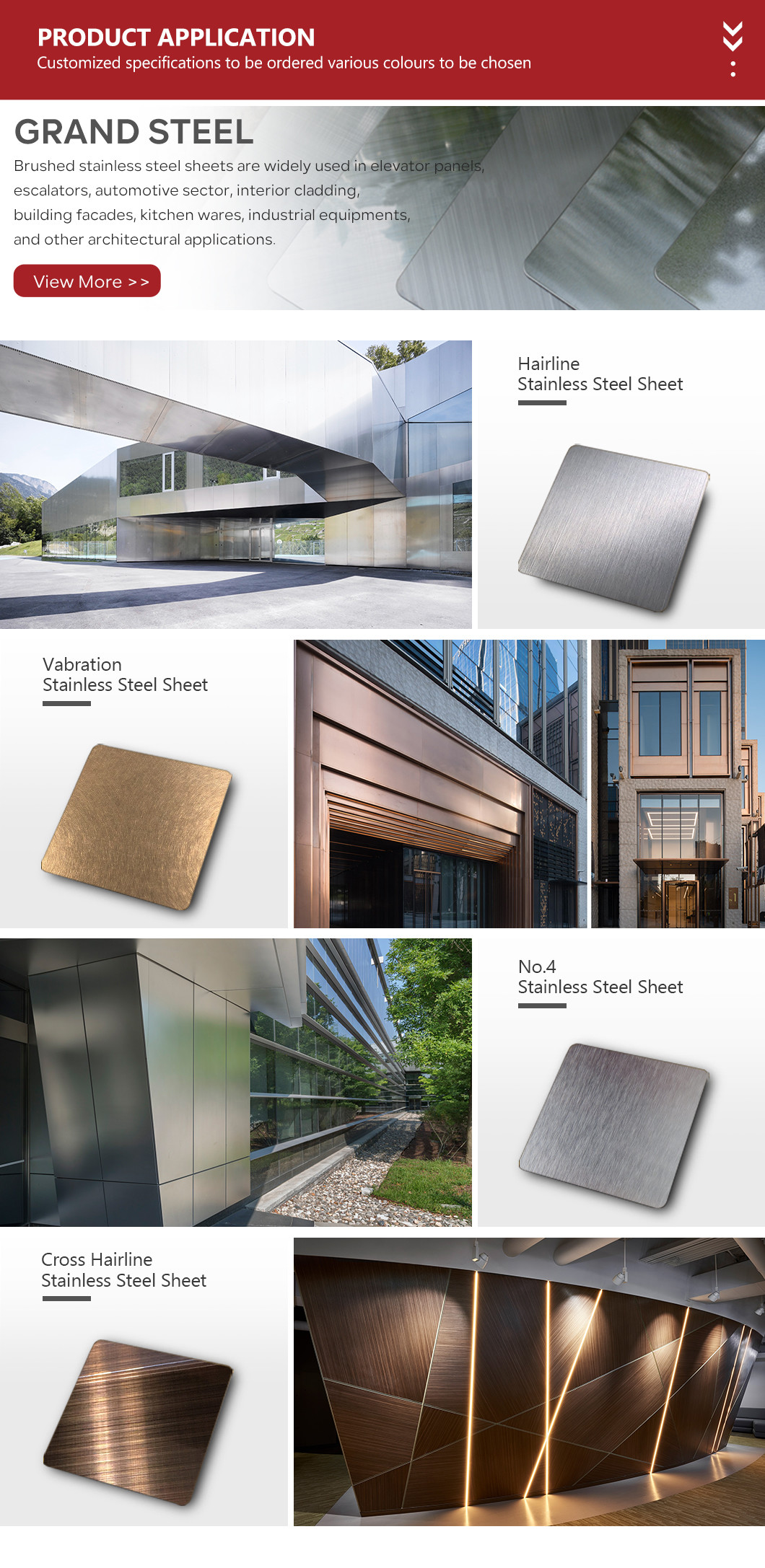 430 443 Stainless Steel Sheet Brushed Finish For Kitchen Equipment