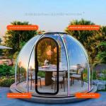 Experience the Ultimate Outdoor Getaway in Our Transparent Bubble Room for