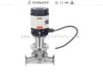 Stainless Steel Manual Sanitary Diaphragm Valve With FDA Membrane One Year