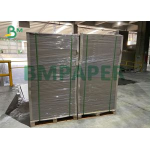 China 2mm 3mm Super Thick Grey Uncoated Board Straw Paperboard In Sheets on sale