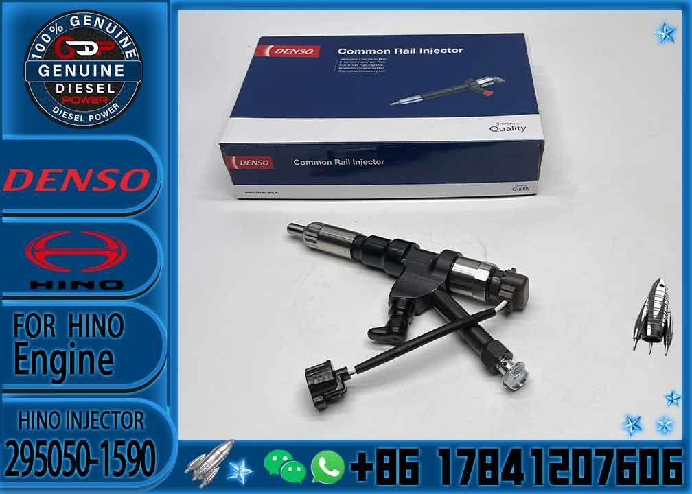 Nine Brand High Quality 295050-1590 Tested Diesel Injector 295050-1590 Injector 23670-E0590