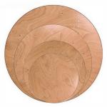 Design Round Wooden Banquet Wedding Folding Farm Table Dining Table for Event