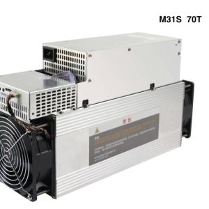 China 70TH/S BTC Miner Machine 3000W-3500W MicroBT Whatsminer M31s factory