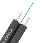 Fiber Optic 1 Core 1km 2km 3km Plywood Drum Ftth Drop Cable Single Mode Indoor