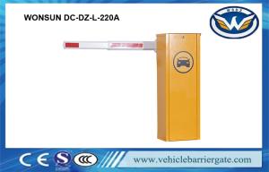 China 1.5sec 140w 6M Arm 1400rmp Driveway Barrier Gates factory