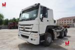 Sinotruk HOWO7 10 Wheelers Tractor Truck Head 6x4 371HP For Africa