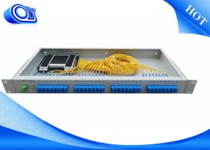 China High Stability Fiber Optic Termination Box , 1 * 32 Fiber Optic Coupler factory