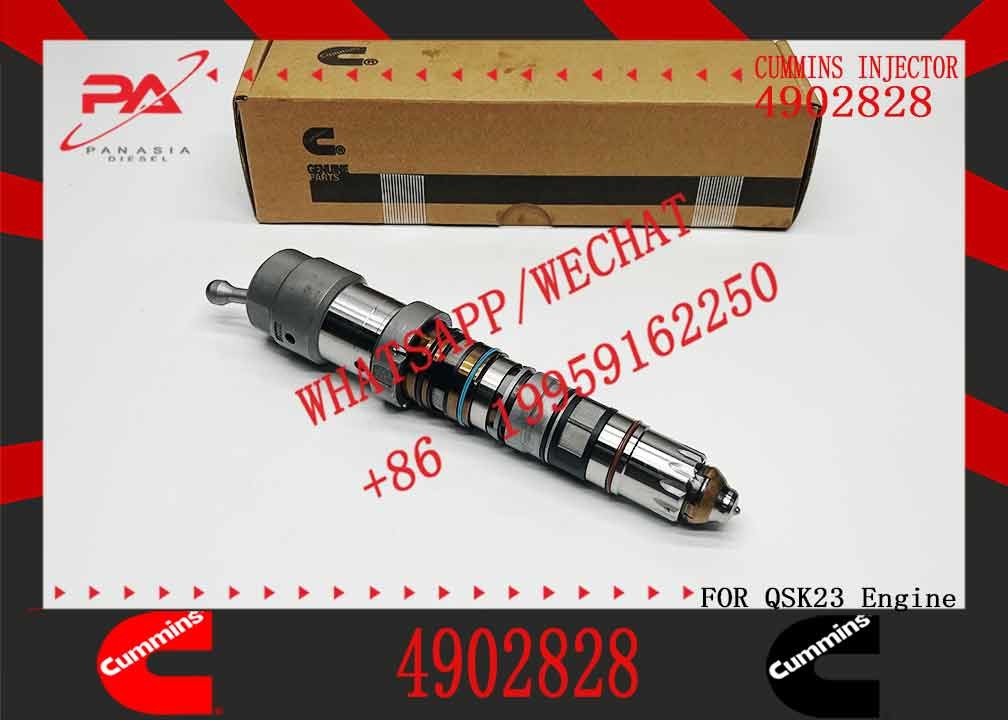 Common Rail Diesel Fuel Injector 4902828 4077077 4062091 For Cummins Engine QSK23
