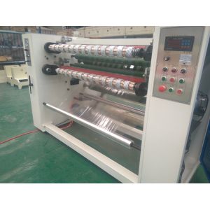 High Speed Super Clear BOPP Adhesive Tape Slitting Rewinding Machine
