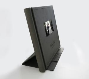 China Customized Wedding Video Album Hard Cover All In One Interactive factory