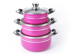 China Dishwasher Safe Sgs PFOA Free 2.0mm Non Stick Soup Pot factory