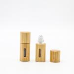 1ml 2ml Mini Perfume Aromatherapy Glass Roll On Bottles Wooden Shell