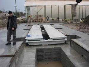 China Pit Mounted Vehicle Weight Scales / Heavy Duty Platform Weighing Scale factory
