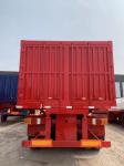 50cbm 80 Tons Tractor Side Dump Semi Trailer 3 Axles Side Tipper Semi Truck