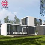 Zontop Luxury Real Estate Buildings Manufactured Flat Pack Prefabricated Homes