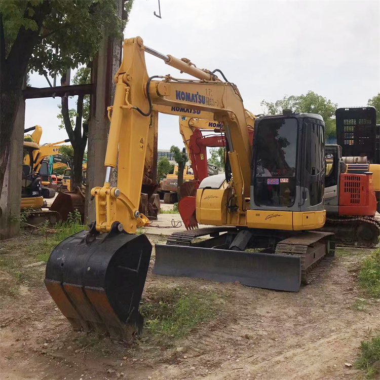 Japan Used Komatsu PC78 Mini Excavator Original Hydraulic Valve Transport Height 2.5m