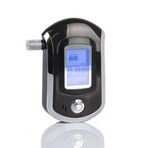 China Lcd Display At6000 Digital Alcohol Breath Tester Flat Surfaced Alcohol Sensor Mouthpiece factory