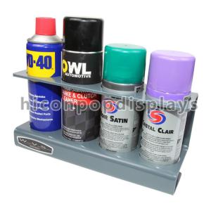 China Car Painting Products Retail Unit Countertop Display Rack For Spray Can Holding factory