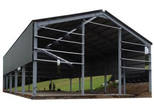 China Two Story Prefab Steel Structure Warehouse Construction Costs Philippines factory