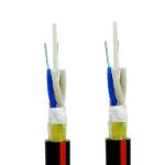 PE / AT Jacket G652D All Dielectric Self Supporting Fiber Optic Cable 48core