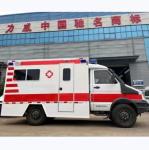 130km/H Hospital ICU Vehicle IVECO Transport Ambulance For Emergency Medical