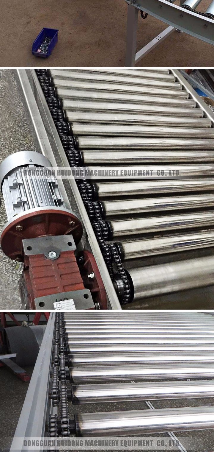Stainless Steel Adjustable Height Conveyor 0.4kW - 22kW With Sprocket