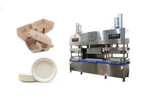 China Bleach Pulp Sheet Dry In Mould Machine To Make Paper Plate And Burger Container factory