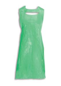 China Soft Disposable Plastic Aprons , Non Woven Disposable Apron Embossed Surface factory