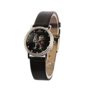 China 12 Zodiac UP Pattern Leather Quartz Watch Elegant Water Resistant factory