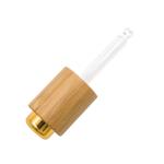 13 415 Natural Bamboo Wood Pressing Glass Dropper Oil Bottle Lid