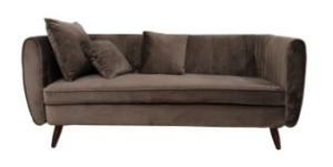 China Functional Small Linen Sofa / Beautiful Living Room Sets Fabric Sofa factory