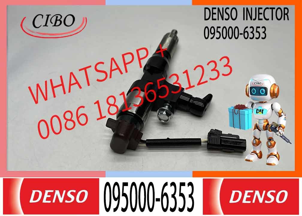 HINOJ05 J08 095000-6353 095000-6953 23670-E0050 23910-1440 23670-E0051 Kobelco Sk200-8 Sk300-8 Engine Fuel Injector