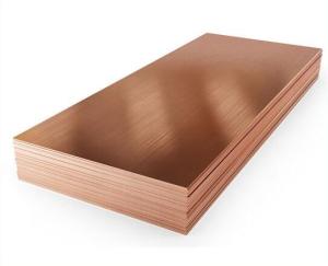 China Wholesale Price T3-T8 Temper Red Copper Sheet Product For Different Industries factory
