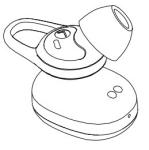 DC 5V Plastic TWS Bluetooth Earbuds Handsfree In Ear Headphone Sportsearbuds
