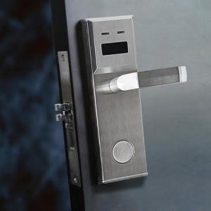 China ANSI Mortise Rfid Hotel Door Locks RFID MIFARE Technology AA Battery factory