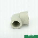 Leak Proof Plastic Ppr Pipe Fittings Corrosion Resistant Reducer elbow Iso9001