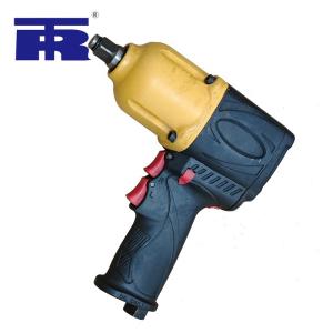 China Twin Hammer 1320NM 1/2 Inch Square Drive Impact Wrench Small Air Impact Gun factory