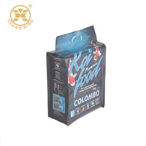 China 20kg Pesticide Aluminum Foil Stand Up Pouch Flat Bottom Organic Fertilizer Packaging Bags factory