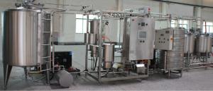 China Industrial Yogurt Making Equipment Liquid Milk Processing Line For Dairy Yogurt factory