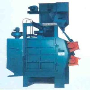China Rubber Track / Tumble Belt Shot Blasting Machine Q326 Series For Pipe Fittings factory