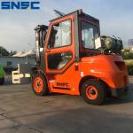 3.5ton Forklift Trucks with Bale Clamp Fork Size 1070*125*45mm Luxury Suspension