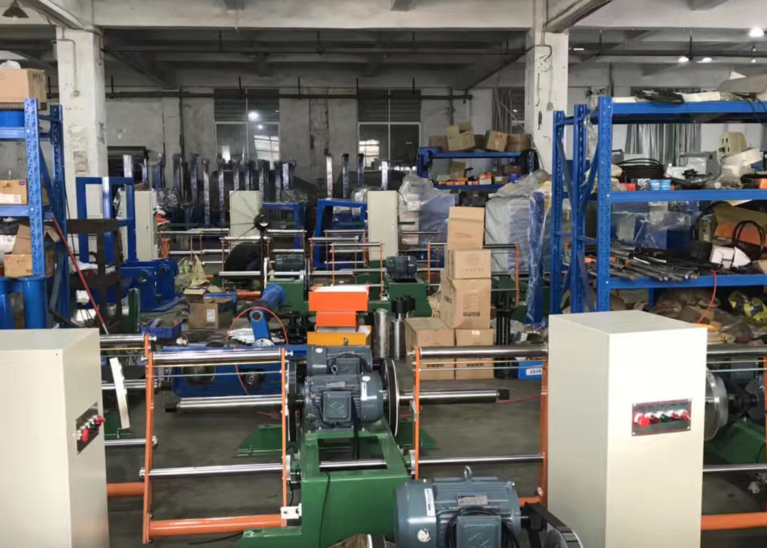 Servo Motor Tension Control 630 Cable Wire Wrapping Machine Line