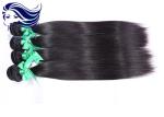 Natural Unprocessed Human Hair Bundles , Straight Indian Hair Extensions