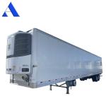 Semi-Trailer Truck 2 Axles 8 Wheels 40ft 48ft 53ft Flatbed 12R22.5 Tyre
