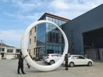 3.5 Meter High LED 316 Grade Stainless Steel Sculpture