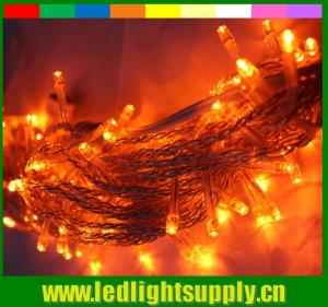 China 12v White LED Christmas Light 100 Bulbs 10m /Set Indoor And Outdoor on sale