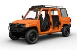 2 Seats EV Pickup Truck Fast Speed 80km/H Small Electric Truck