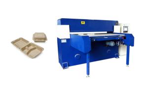 China Pulp Molded Tray Edge Trimming Machine 40 Ton Pressure factory