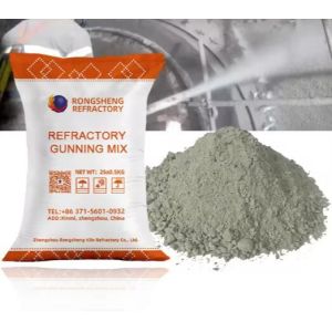 Rongsheng Refractory Gunning Materials High Temperature Alumina Silicate Spray